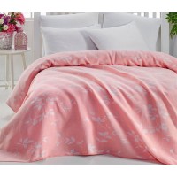 Покрывало жаккардовое Eponj Home Yonca Pudra 200х230