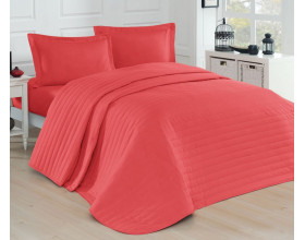 Покрывало стеганое Eponj Home Monart Kapitoneli Coral 220х240