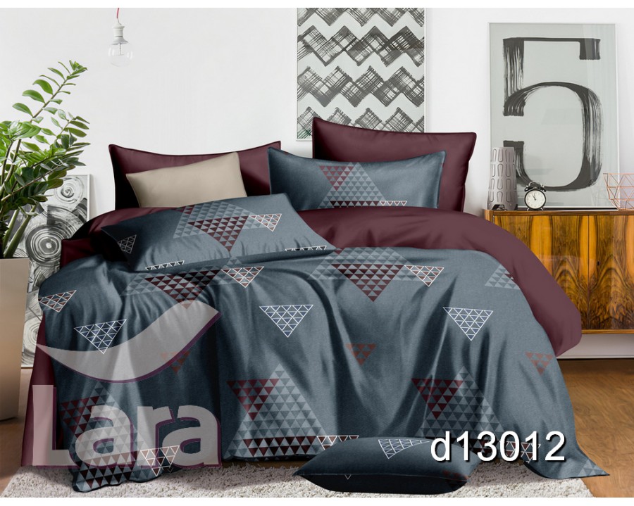 Постільна білизна LARA сатин d13012e євро