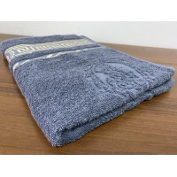 Рушник махровий 50х90 GM TEXTILE Узбекистан Цезар 450 г/м2 сірий