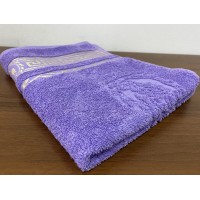 Полотенце махровое 50х90 GM TEXTILE Узбекистан Цезарь 450 г/м2 светло-фиолетовое