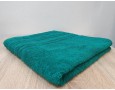 Полотенце махровое GM TEXTILE Узбекистан полосы 70х140 зеленое 450 г/м2