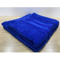 Набір махрових рушників 50х90+70х140 GM TEXTILE Узбекистан Greek 450 г/м2 синій