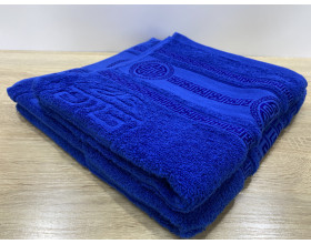 Набор махровых полотенец 50х90+70х140 GM TEXTILE Узбекистан Greek 450 г/м2 синий