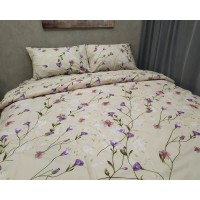Постільна білизна LARA бязь d11255d двоспальна