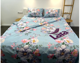 Постельное белье LARA бязь d11302e евро
