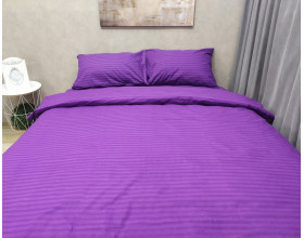 Постельное белье LARA бязь-страйп Violet d11253e евро