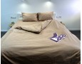 Постельное белье LARA бязь-страйп Chocolat d11270s семейное