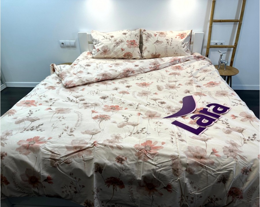 Постельное белье LARA бязь d11310p полуторное