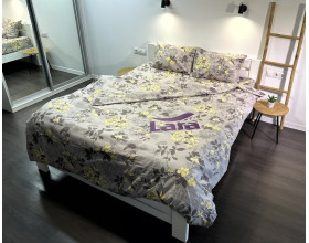 Постільна білизна LARA бязь d11335e євро