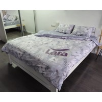 Постельное белье LARA сатин d13228d двуспальное
