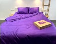 Постельное белье LARA d13226s violet сатин-страйп LUX семейное