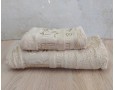 Набор бамбуковых махровых полотенец турецких Cestepe 50х90+70х140  Bamboo Zumrut Light Bej