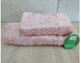 Набір бамбукових махрових рушників турецьких Cestepe 50х90+70х140  Bamboo Royal somon