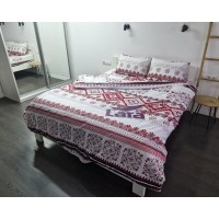 Постільна білизна LARA бязь d11342d двоспальна