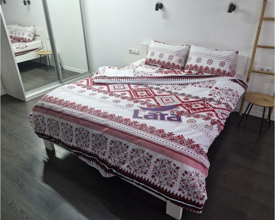 Постельное белье LARA бязь d11342d двуспальное