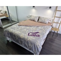 Постільна білизна LARA бязь d11344p полуторна
