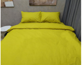 Постельное белье LARA бязь d11192p Yellow полуторное