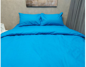 Постельное белье LARA бязь d11189s Turquoise семейное