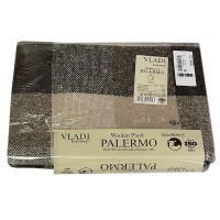 Плед Vladi Palermo Pictor бежево-песочно-коричневый 170х210