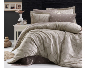 Турецкое постельное белье First Choice Cotton Satin Rovena Soil евро