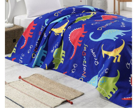 Покривало вафельне Eponj Home 160x235 Dinazorus Mavi