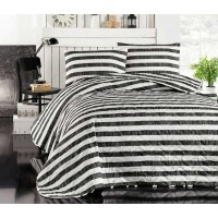 Покривало стьобане Eponj Home Unicornlar Pembe 2 200х220 з наволочками 50х70