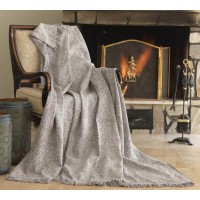 Плед-покрывало хлопковое Eponj Home Keten Linen Kahve 170х220