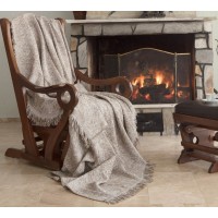 Плед-покривало бавовняне Eponj Home Keten Linen Hardal 170х220