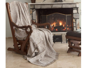 Плед-покрывало хлопковое Eponj Home Keten Linen Hardal 170х220
