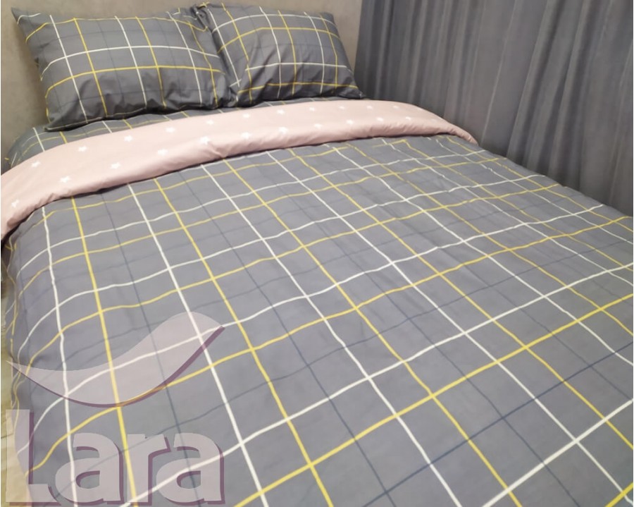 Постельное белье LARA бязь d11212d двуспальное
