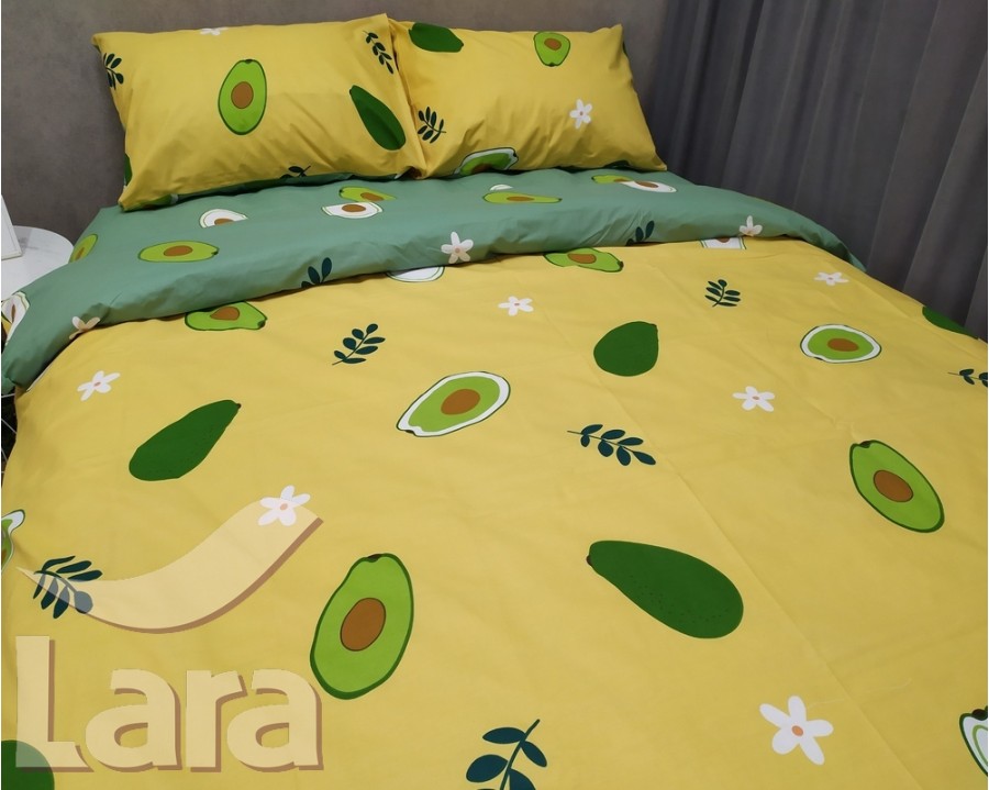 Постільна білизна LARA бязь d11213e євро