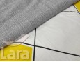 Постельное белье LARA сатин d13063d двуспальное