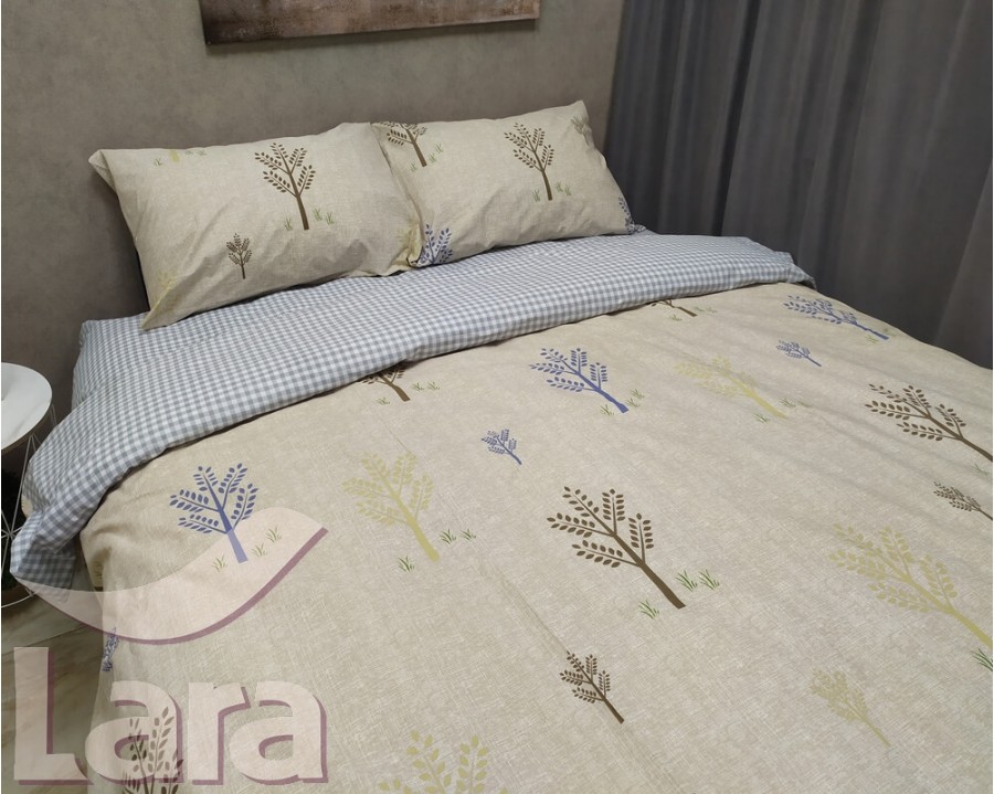Постельное белье LARA бязь d11216d двуспальное