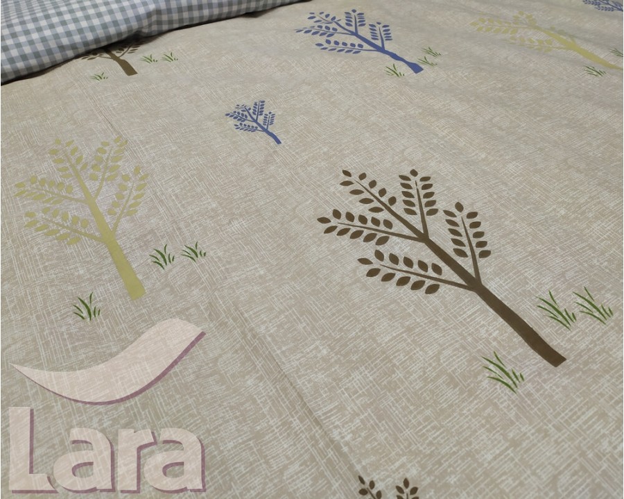 Постельное белье LARA бязь d11216d двуспальное