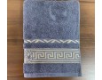Полотенце махровое 50х90 GM TEXTILE Узбекистан Цезарь 450 г/м2 серое