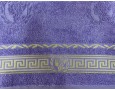 Полотенце махровое 50х90 GM TEXTILE Узбекистан Цезарь 450 г/м2 светло-фиолетовое