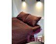 Постельное белье LARA сатин-страйп Brown d13034s семейное