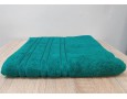Полотенце махровое GM TEXTILE Узбекистан полосы 70х140 зеленое 450 г/м2