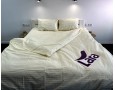 Постельное белье LARA бязь-страйп Beige d11222s семейное