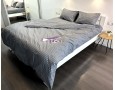 Постельное белье LARA бязь-страйп Gray d11223p полуторное