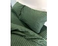 Постельное белье LARA бязь-страйп Green d11225p полуторное