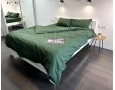 Постельное белье LARA бязь-страйп Green d11225p полуторное