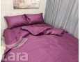 Постільна білизна LARA сатин-страйп Violet d13038d двоспальна