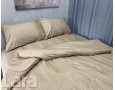 Постельное белье LARA сатин-страйп Natural d13103s семейное