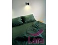 Постільна білизна LARA сатин-страйп Green d13037d двоспальна