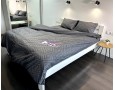 Постельное белье LARA бязь d11248e Ромб Graphite евро