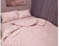 Постельное белье LARA сатин-страйп Pudra d13008s семейное