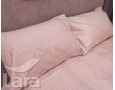 Постельное белье LARA сатин-страйп Pudra d13008s семейное