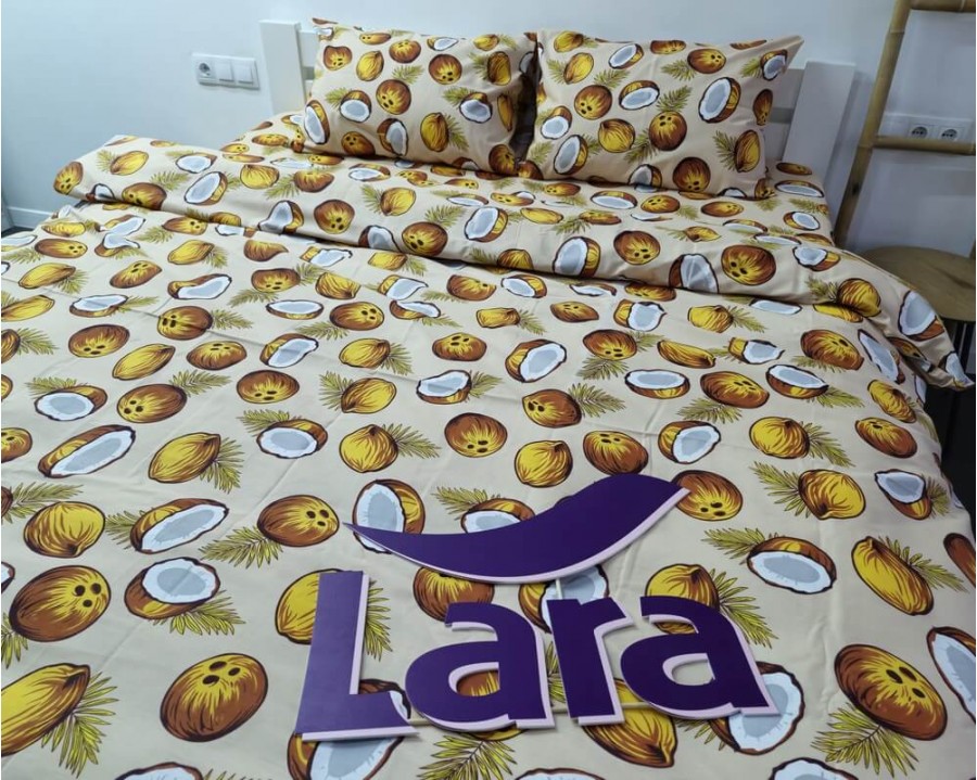 Постельное белье LARA бязь d11293p полуторное